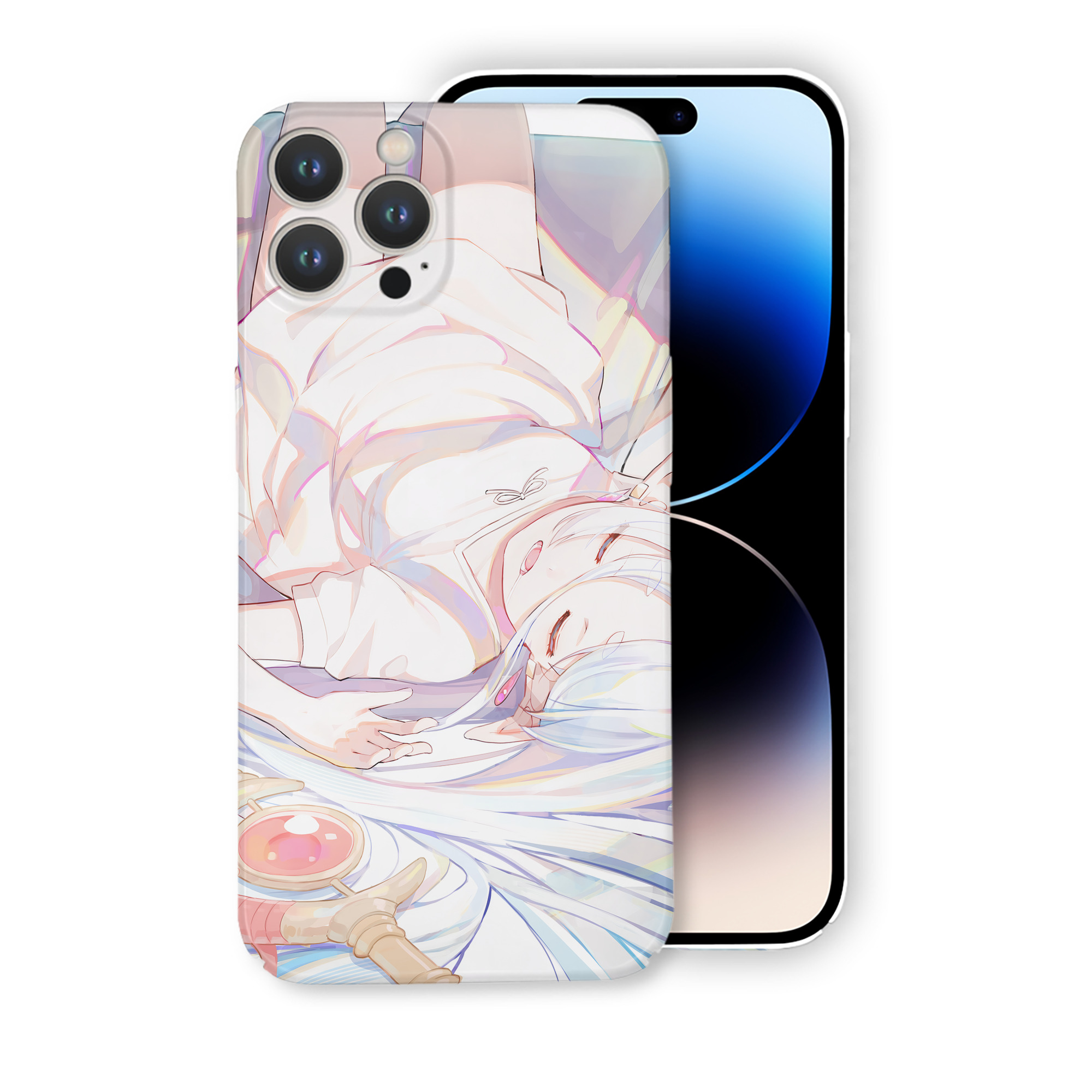 （画像用） 葬送のフリーレン Frieren 【iPhone 14シリーズ対応】ハードケース